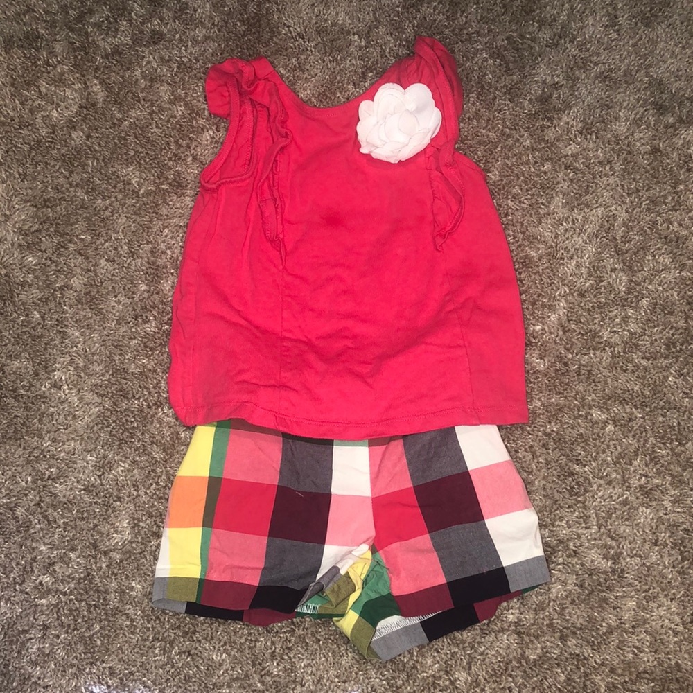 Janie and jack shorts set